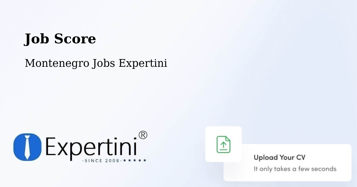 Job Score & Job Description Score Tool – Risan - Montenegro Jobs Expertini