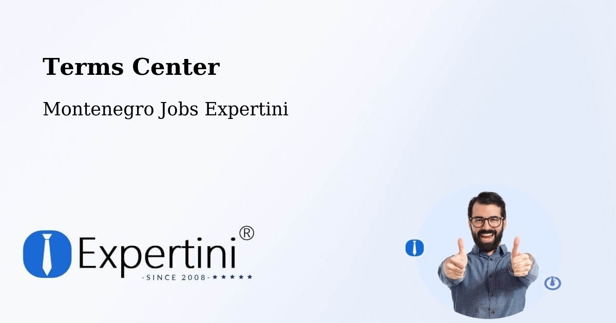Terms of Service – Risan - Montenegro Jobs Expertini